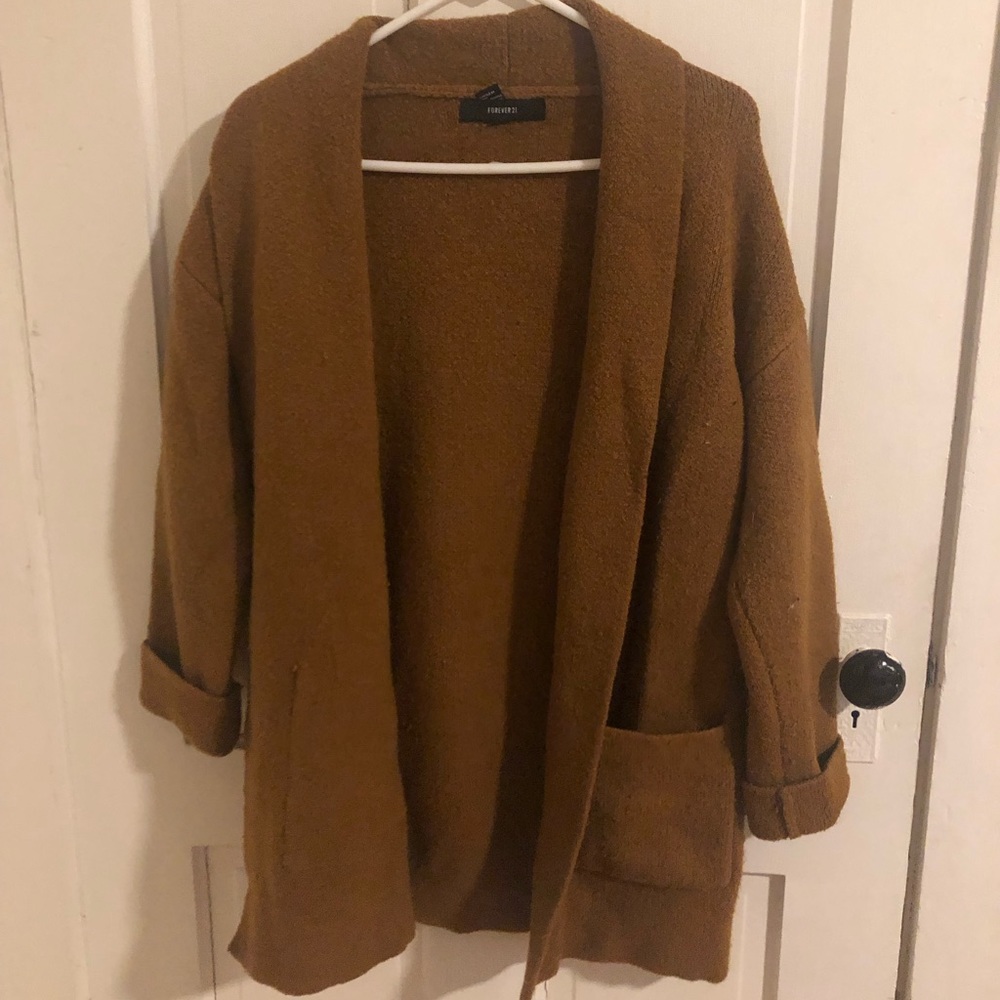 Cozy Caramel Cardigan